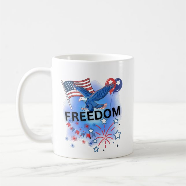 USA Freedom Kaffemugg (Vänster)