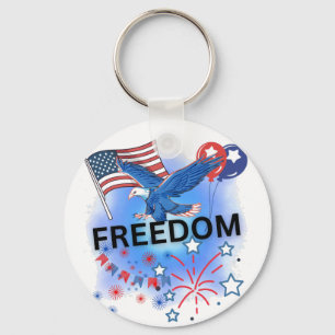 USA Freedom Nyckelring
