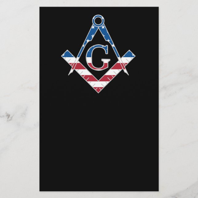 USA Freemasonic-symbol Flygblad (Framsidan)