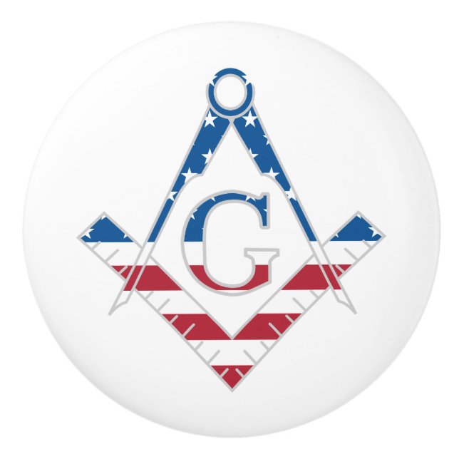 USA Freemasonic-symbol Knopp (Framsidan)