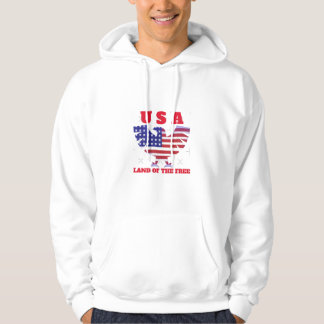 USA - Fria delstatens territorium Hoodie