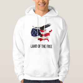 USA - Fria delstatens territorium Sweatshirt Med Luva