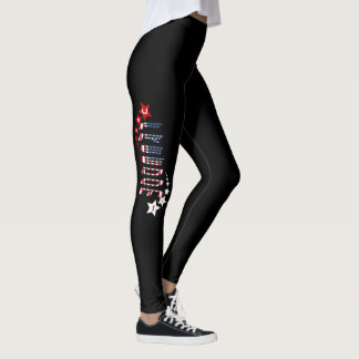 USA frihet Leggings