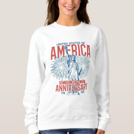 USA Frihetsgudinnan 250-årsjubileum T Shirt