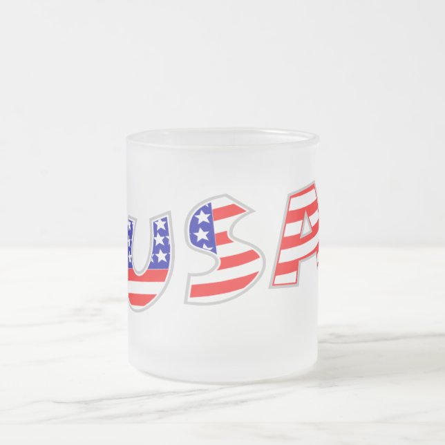 USA, fryst glas Mugg (Center)