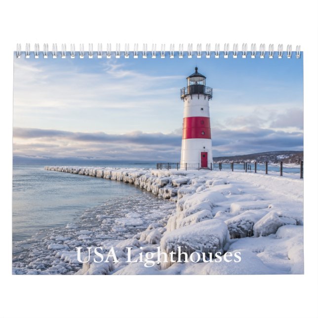USA Fyrtorn Kalender  (Omslag)