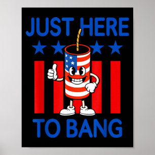 Usa fyrverkeri patriotisk humor bara här för att s poster