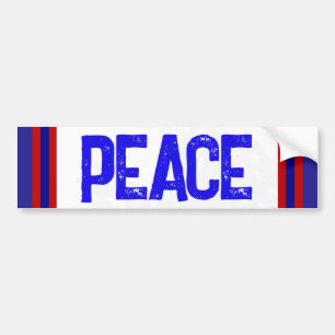 USA Ge PEACE en chans diplomatisk anti krigshetsar Bildekal