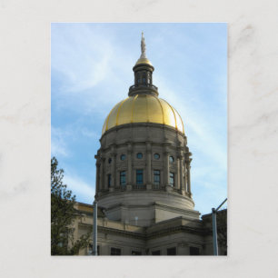 USA - Georgia - Atlanta - Staten Huvudstad Vykort