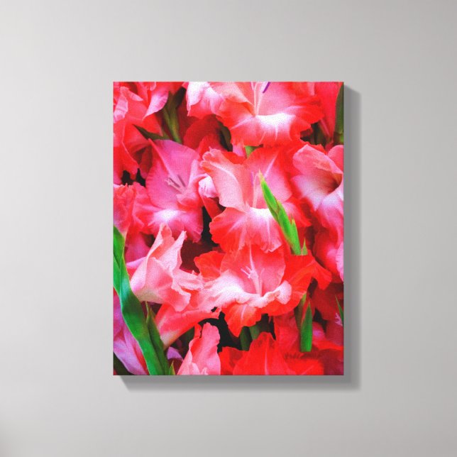 USA, Georgia, Savannah, Bukett Gladiolus Canvastryck (Framsida)