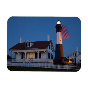 USA, Georgia, Tybee Island, Flaggning Magnet
