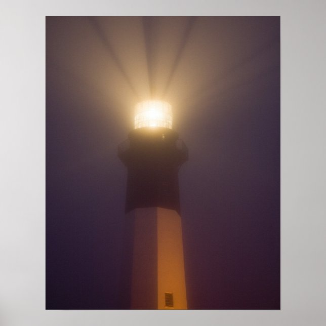 USA, Georgien, Savannah. Tybee Island Lighthouse Poster (Framsidan)