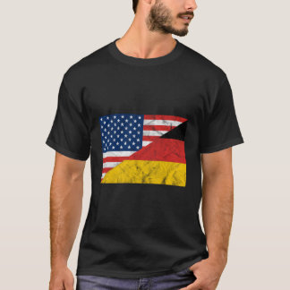 Usa Gery Student Exchange T Shirt