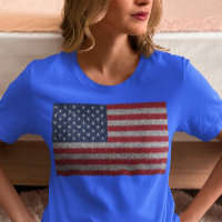 USA Glitter look Flag Fjärde juli