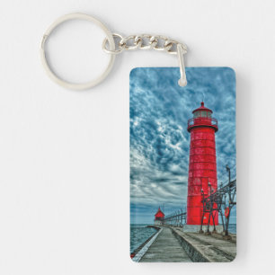 USA, Grand Haven, Michigan, fyr