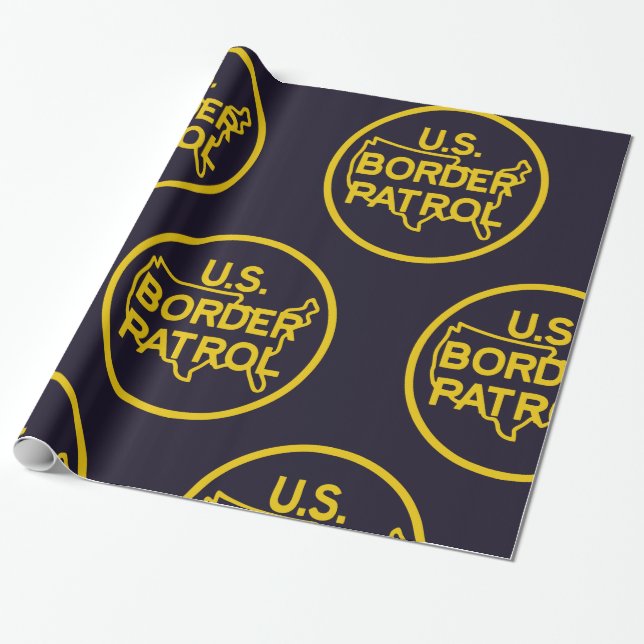 USA Gräns Patrol Seal Presentpapper (Utrullad)