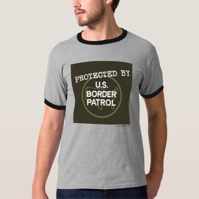 USA Gräns Patrol Shirt Tröja (Framsida)