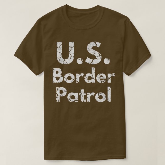 USA Gräns Patrol T Shirt (Design framsida)