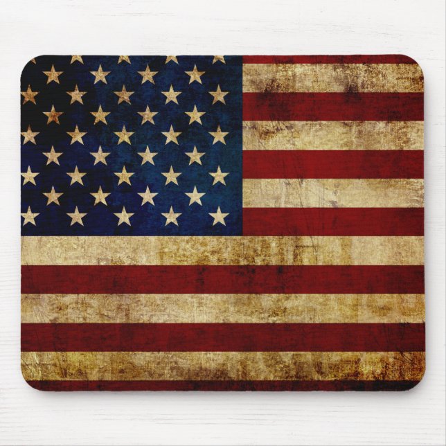 USA / Grungad flagga Musmatta (Framsidan)