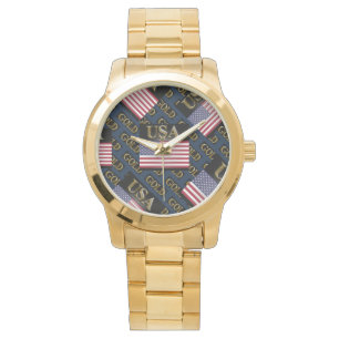 USA GULD ARMBANDSUR