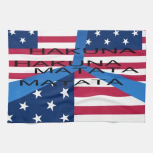 USA HAKUNA MATATA KÖKSHANDDUK