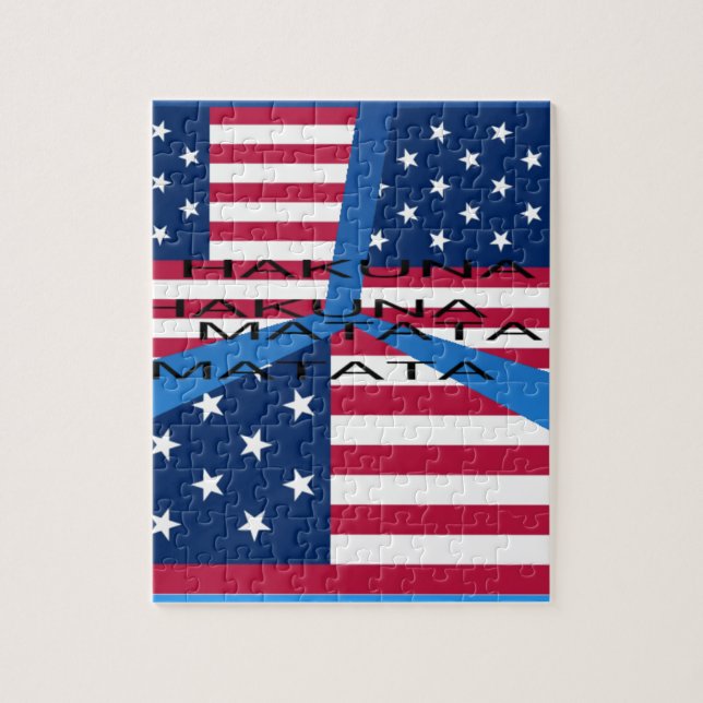 USA HAKUNA MATATA PUSSEL (Vertikal)