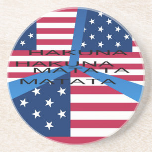 USA HAKUNA MATATA UNDERLÄGG SANDSTEN