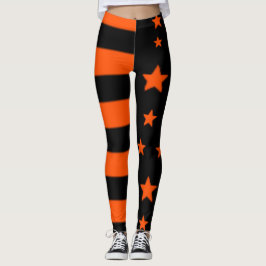 USA Halloween Flagga Leggings