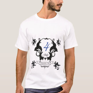 USA-hälsningskort för Independence day T Shirt