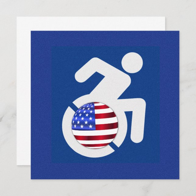 USA Handicfied (Fram/baksida)