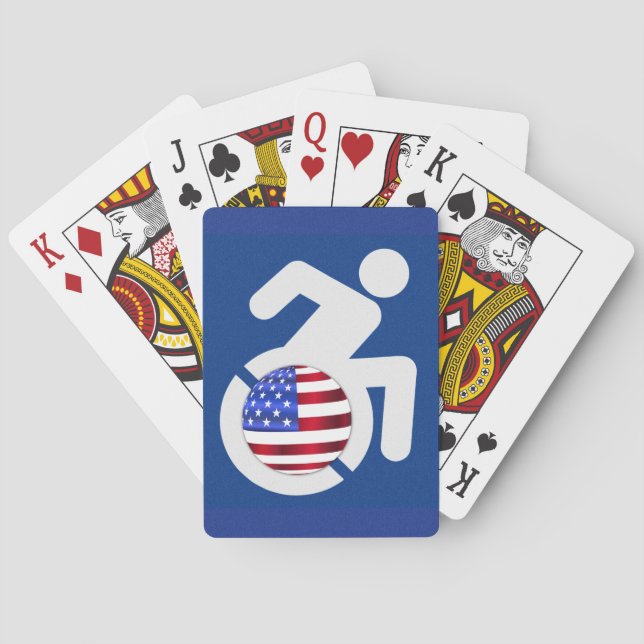 USA Handicfied Casinokort (Baksidan)