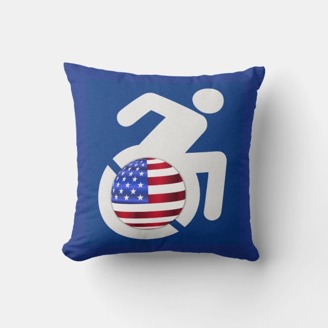 USA Handicfied Kudde (Framsida)