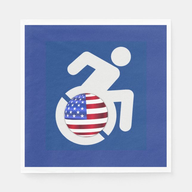 USA Handicfied Pappersservett (Framsidan)