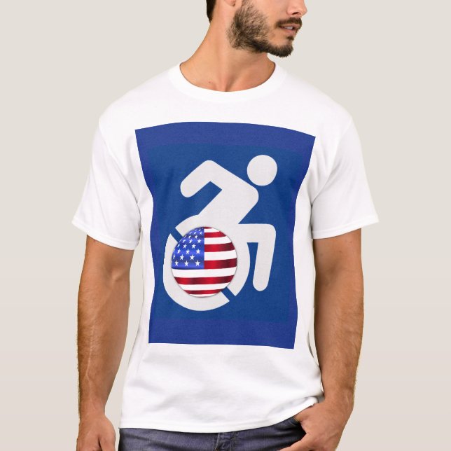 USA Handicfied T Shirt (Framsida)