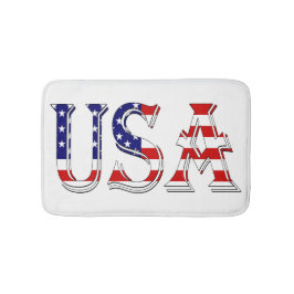 USA har överlagt med USA:s Flagga Badrumsmatta