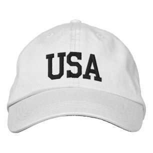 USA HAT CAP USA BRODERAD KEPS