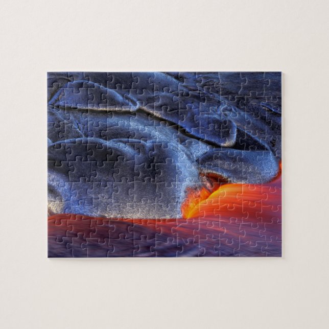 USA, Hawaii, Big Island, Kilauea, Vulkaner NP Pussel (Horisontell)