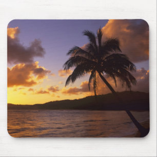USA, Hawaii, Kauai, Färgglatt soluppgång i en 2 Musmatta