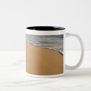 USA, Hawaii, Kauai, Kapa'a, strand. RF) Två-Tonad Mugg