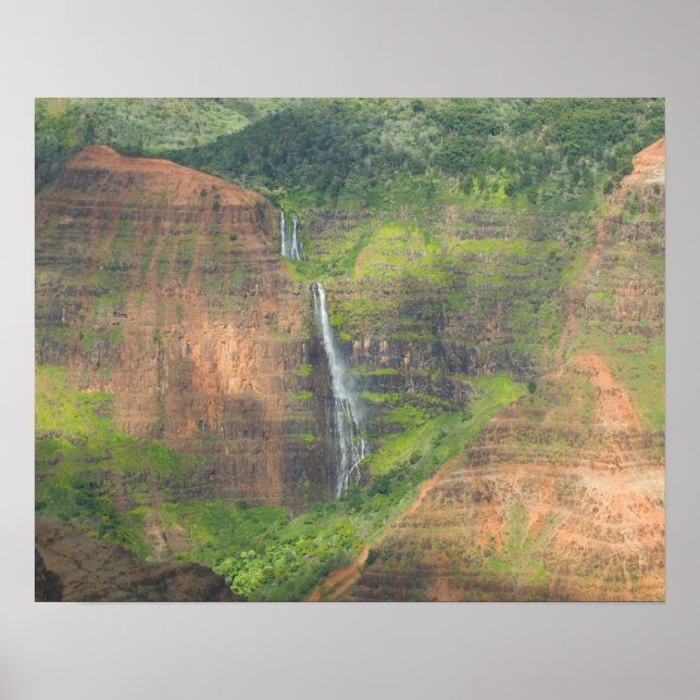 USA, Hawaii, Kauai, Waimea, Waimea Canyon Poster (Framsidan)