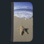 USA Hawaii, Maui, Makena strand, sjöstjärna och Galaxy S4 Plånbok<br><div class="desc">USA,  Hawaii,  Maui,  Makena strand-,  sjöstjärna- och surfa� Darrell Gulin/DanitaDelimont.com</div>