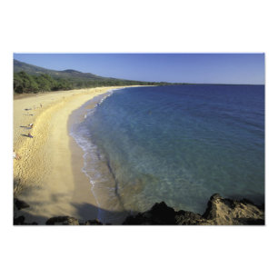 USA, Hawaii, Maui, Maui, Makena Beach, Fototryck