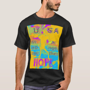 USA Hillary Hope Stronger Tillsammans Tee