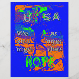 USA Hillary Hope, vi är starkare