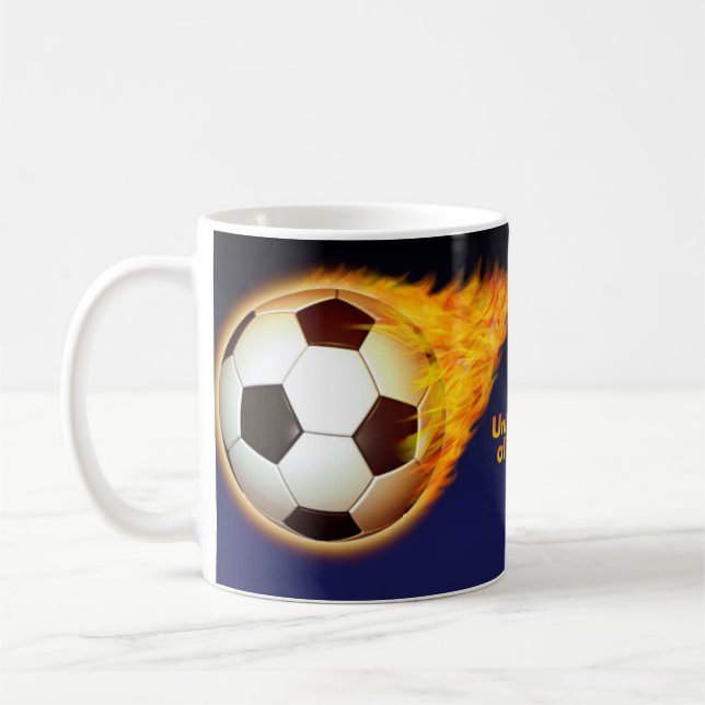 USA hoade fotboll Kaffemugg (Vänster)