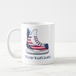 USA Hockeyskridskor Kaffemugg