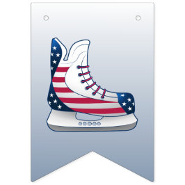 USA Hockeyskridskor Vimplar