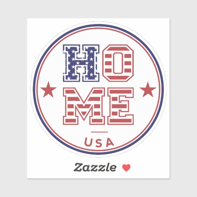 USA Home Klistermärken (Ark)