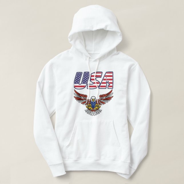 USA HOODIE (Design framsida)
