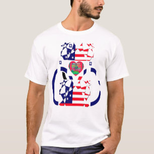 USA Hope BeSnyval Fantastisk National Flagga Desig T Shirt